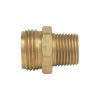 BrassCraft Male Hose Adaptor (MIP End), 1/2" MIP x 3/4" Male Hose Thread HU22-8-12