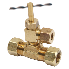 BrassCraft Humidifier Valve - Ice Maker Kit, 3/8" OD Comp x 3/8" OD Comp W/ 1/4" OD Comp NV104-EE1X K1