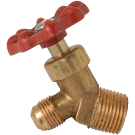 BrassCraft 45° Oil Tank Valve, 3/8" OD Flare x 1/2" MIP OVF45-6-8