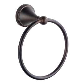 Traditional 69546-RB Towel Ring in Venetian Bronze