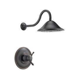 Shower Trim in Venetian Bronze