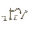 Roman Tub Trim With Hand Shower in Brushed Nickel