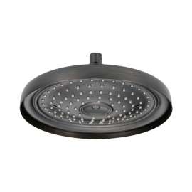 Traditional 83310-RB Single Function Ceiling Mount Raincan Shower Head in Venetian Bronze