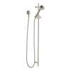 Euro 85521-BN Hand Shower Package Includes Slide Bar, Hose, and Wall Supply in Brushed Nickel