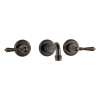 Tresa 65836LF-RB Wall Mount Lavatory Faucet in Venetian Bronze