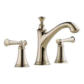 65305LF-PNLHP Baliza Less Handles Widespread Lavatory Faucet in Polished Nickel