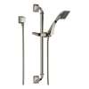 85730-PN Virage Hand Shower Package Includes Slide Bar, Hose, and Wall Supply in Polished Nickel