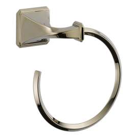 694630-PN Virage Towel Ring in Polished Nickel