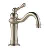 Single-Hole Lavatory Faucet in Brushed Nickel