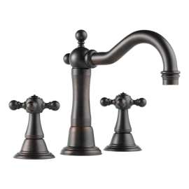 Widespread Lavatory Faucet in Venetian Bronze