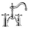 Bridge-in Lavatory Faucet in Polished Chrome