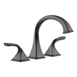 Roman Tub Trim in Venetian Bronze