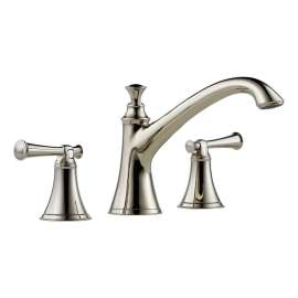 Baliza T67305-PNLHP Less Handles Roman Tub Trim in Polished Nickel