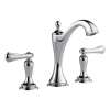 Charlotte 65385LF-PCLHP Less Handles Widespread Lavatory Faucet in Polished Chrome