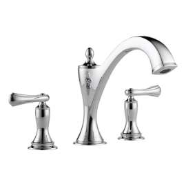 Less Handles Roman Tub Trim in Polished Chrome