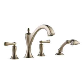 Charlotte Roman Tub Trim Less Handles With Hand Shower