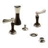 Less Handles Bidet in Polished Nickel/Cocoa Bronze