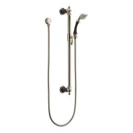 Charlotte 85785-PNCO Hand Shower Package in Polished Nickel/Cocoa Bronze