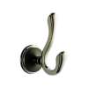 Robe Hook in Polished Nickel/Cocoa Bronze