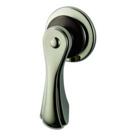 Side Tank Lever in Polished Nickel/Cocoa Bronze