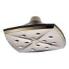 Single Function Ceiling Mount Raincan Shower Head in Polished Nickel/Cocoa Bronze