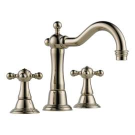 Widespread Lavatory Faucet in Polished Nickel