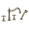 Roman Tub Trim With Hand Shower in Polished Nickel