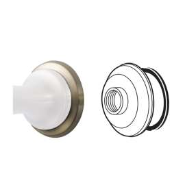 Brizo Charlotte(R): Base & Gasket - End Valve, RP70603BN