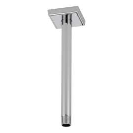 RP70765PC 10in Ceiling Mounted Shower Arm and Flange in Polished Chrome