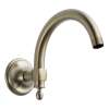 Shower Arm and Flange in Brushed Nickel