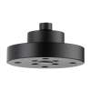 Odin 87375-BL Single Function Raincan Shower Head in Matte Black