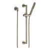 Hand Shower Includes Slide Bar, Hose, Wall Supply, and H2Okinetic Technology in Brushed Nickel