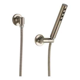 Hand Shower Package Includes Hose and Wall Supply in Brushed Nickel