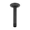 RP48985BL 6in Ceiling Mounted Shower Arm and Flange in Matte Black