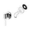 Brizo Odin(R): Wall Outlet and Flange, RP73150PC