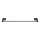 692480-BL Siderna Towel Bar in Matte Black