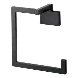 Towel Ring in Matte Black