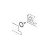 Brizo Siderna(R): Temperature Knob Assembly, RP63684BL