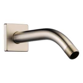 Siderna RP74448BN Shower Arm and Flange in Brushed Nickel