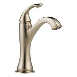 Single-Hole Lavatory Faucet in Brushed Nickel