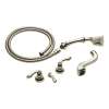 Roman Tub Faucet Trim with Built-in Diverter in Polished Nickel