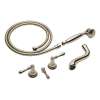 Double Handle Roman Tub Filler Trim Kit in Polished Nickel