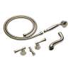 Double Handle Roman Tub Filler Trim Kit in Polished Nickel