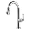 Deck Mounted Kitchen Faucet in Polished Chrome