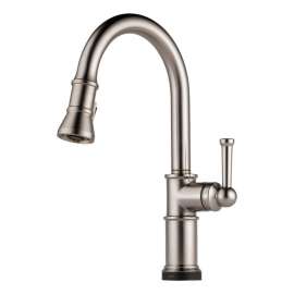 Artesso 64025LF-SS Deck Mounted Kitchen Faucet in Brilliance Stainless