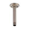 6in Ceiling Mounted Shower Arm and Flange in Luxe Nickel