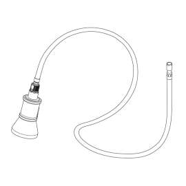Brizo Artesso(R): Wand, Hose Assembly, Hose Lead and O-rings, RP77553PC