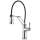 Single Handle Articulating Kitchen Faucet in Chrome Finish