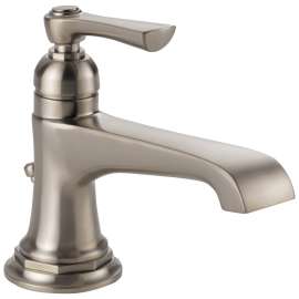 Single Handle Single Hole Lavatory Faucet in Luxe Nickel Finish, 1.5gpm Flow Rate