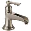 Rook 65061LF-NK Single Handle Single Hole Lavatory Faucet in Luxe Nickel Finish, 1.5gpm Flow Rate